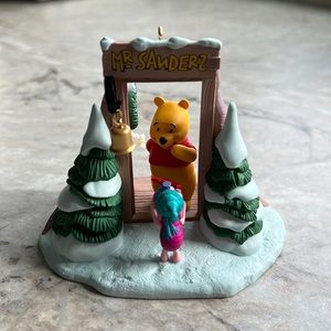 Hallmark Ornament Disney Pooh Gift Exchange